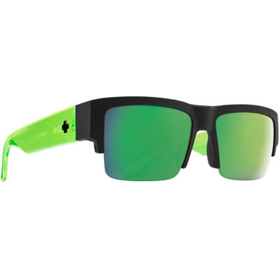 CYRUS 5050, Soft Matte Black Translucent Green-HD Plus Gray Green with Green Spectra Mirror, hi-res